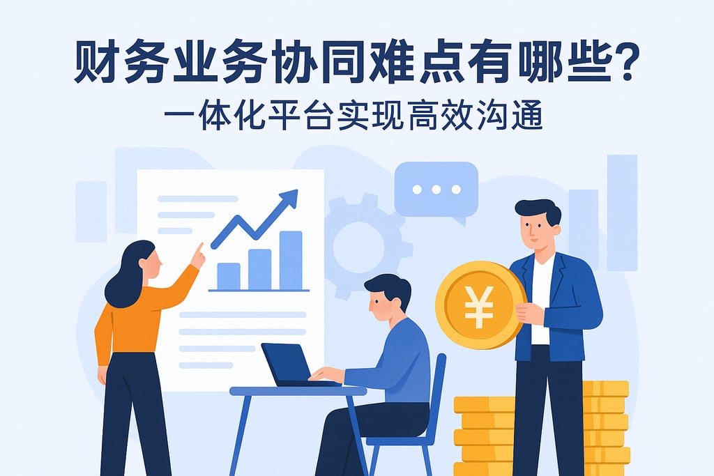 财务业务协同难点有哪些？一体化平台实现高效沟通
