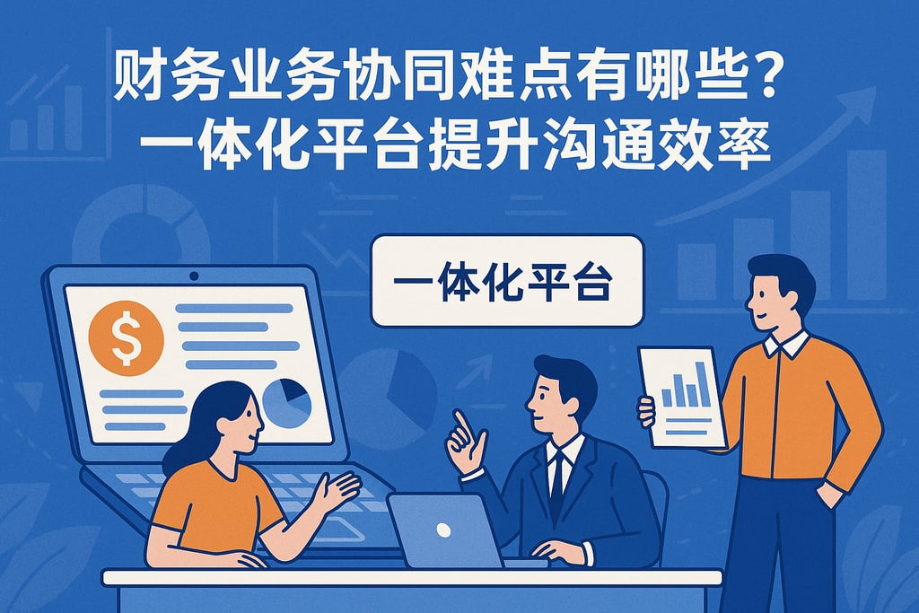 财务业务协同难点有哪些？一体化平台提升沟通效率
