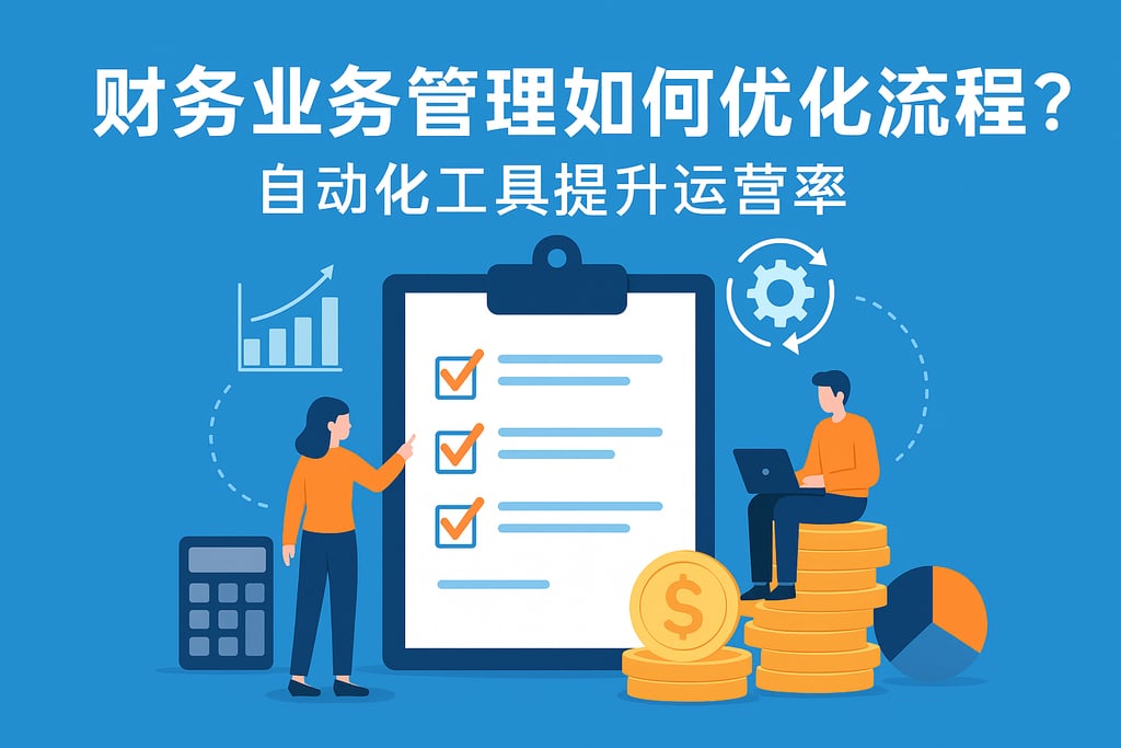 财务业务管理如何优化流程？自动化工具提升运营效率