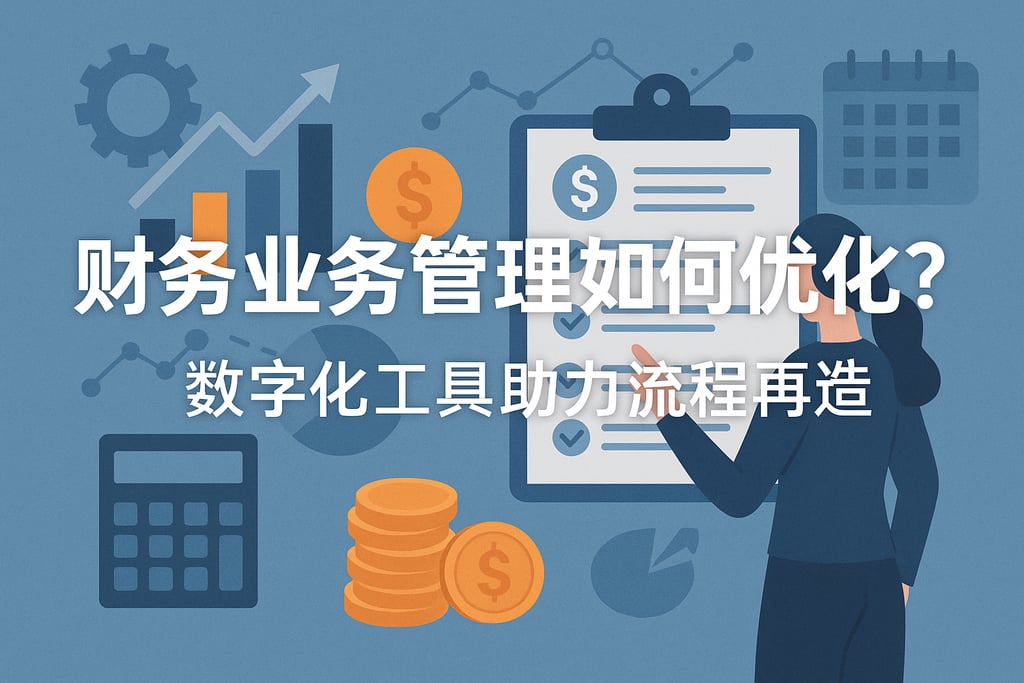 财务业务管理如何优化？数字化工具助力流程再造