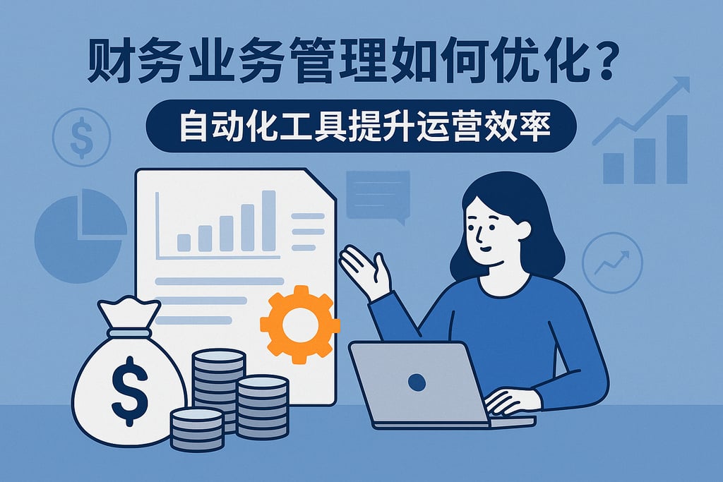 财务业务管理如何优化？自动化工具提升运营效率