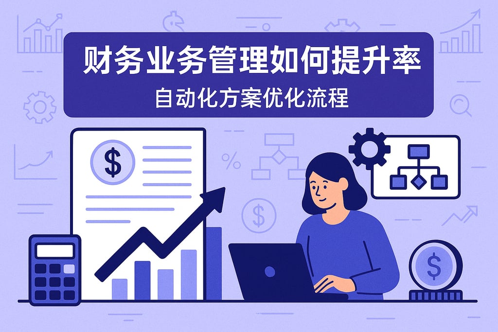 财务业务管理如何提升效率？自动化方案优化流程