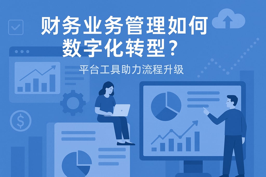 财务业务管理如何数字化转型？平台工具助力流程升级
