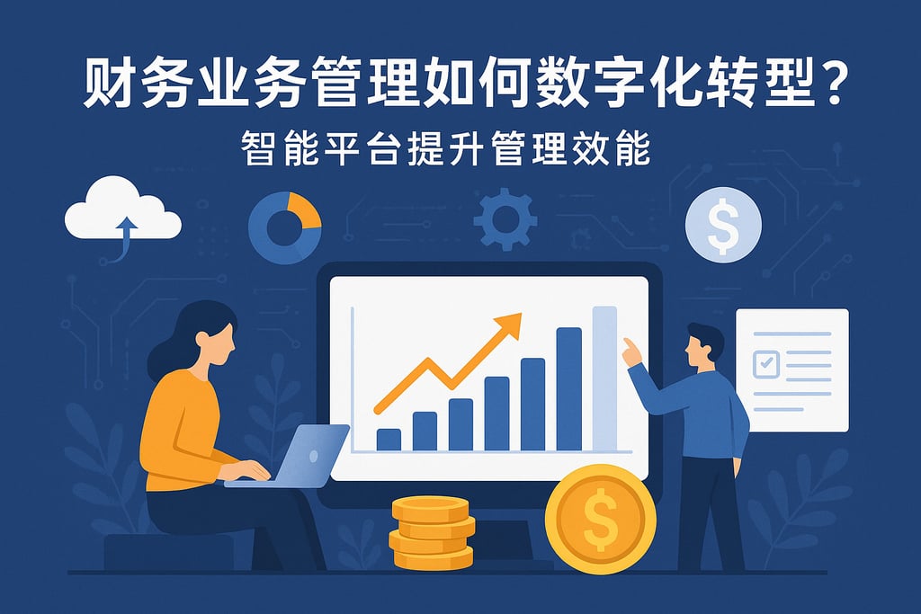 财务业务管理如何数字化转型？智能平台提升管理效能