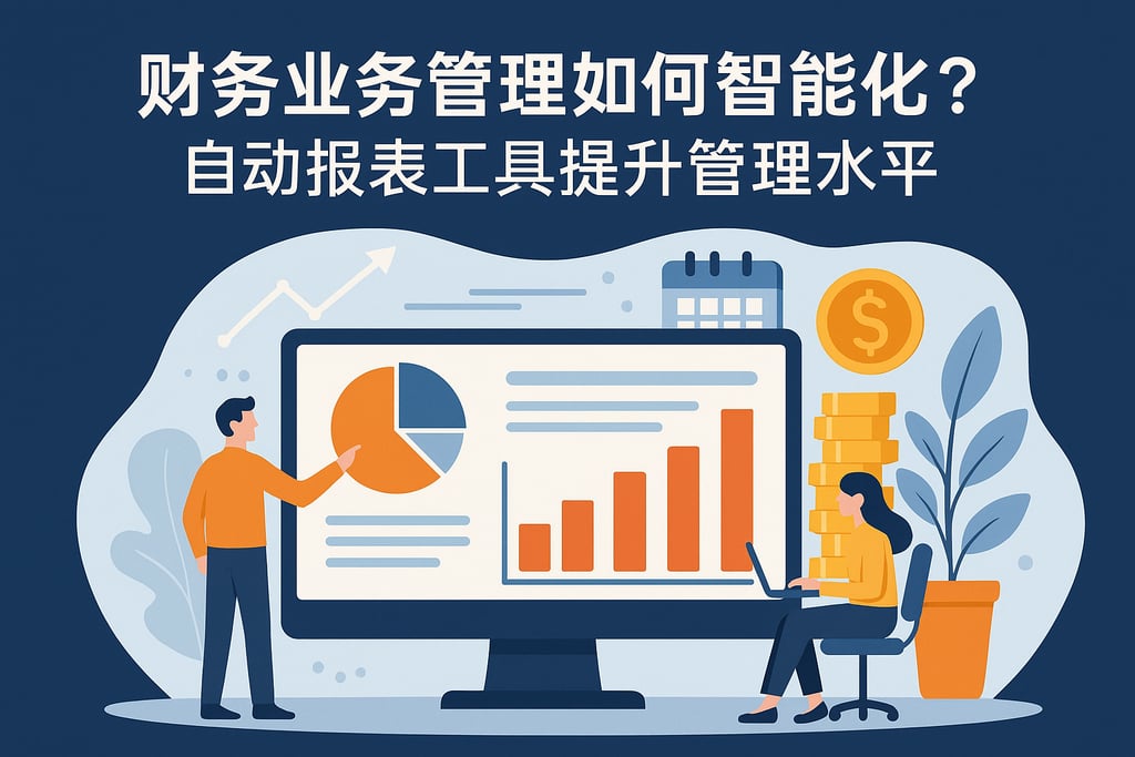 财务业务管理如何智能化？自动报表工具提升管理水平