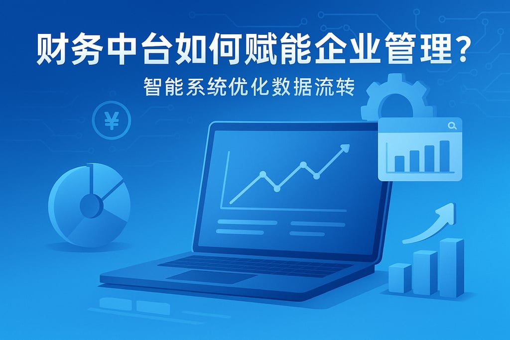 财务中台如何赋能企业管理？智能系统优化数据流转