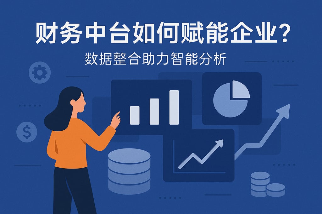 财务中台如何赋能企业？数据整合助力智能分析