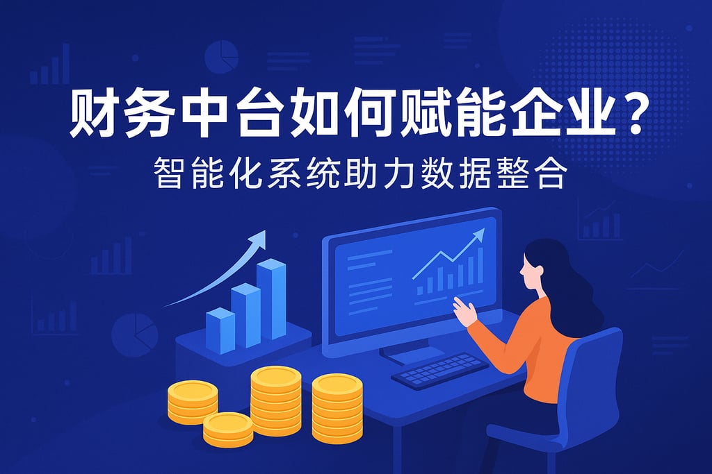 财务中台如何赋能企业？智能化系统助力数据整合