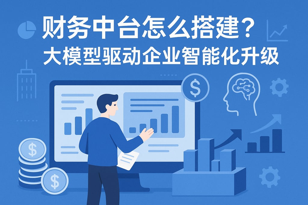 财务中台怎么搭建？大模型驱动企业智能化升级
