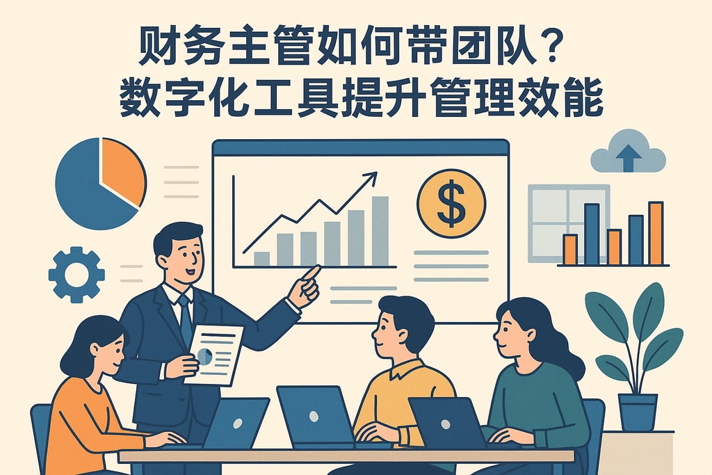财务主管如何带团队？数字化工具提升管理效能