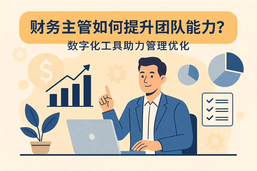 财务主管如何提升团队能力？数字化工具助力管理优化