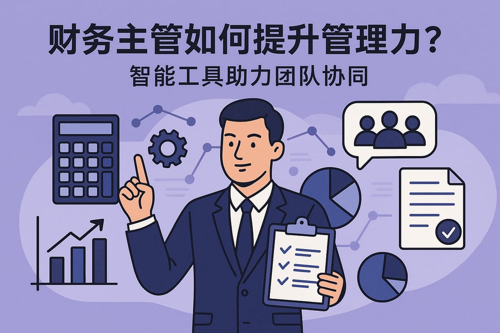财务主管如何提升管理力？智能工具助力团队协同