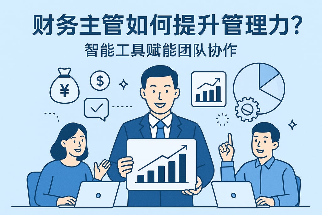 财务主管如何提升管理力？智能工具赋能团队协作