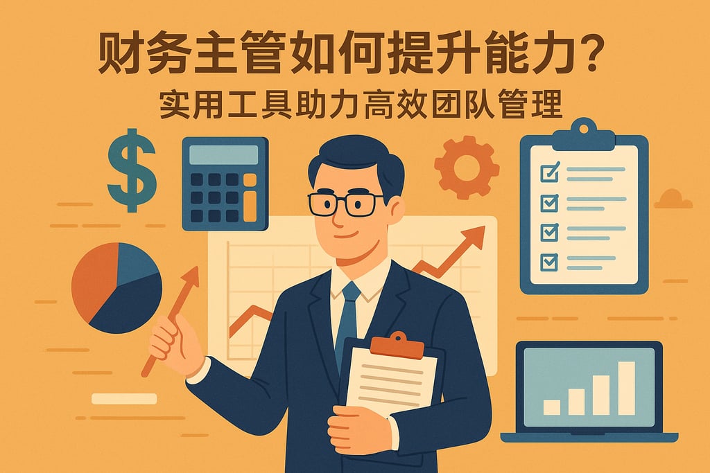 财务主管如何提升能力？实用工具助力高效团队管理