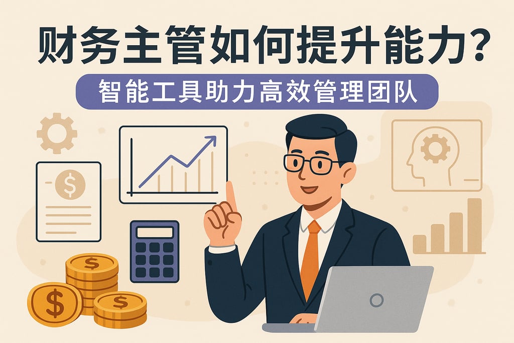 财务主管如何提升能力？智能工具助力高效管理团队