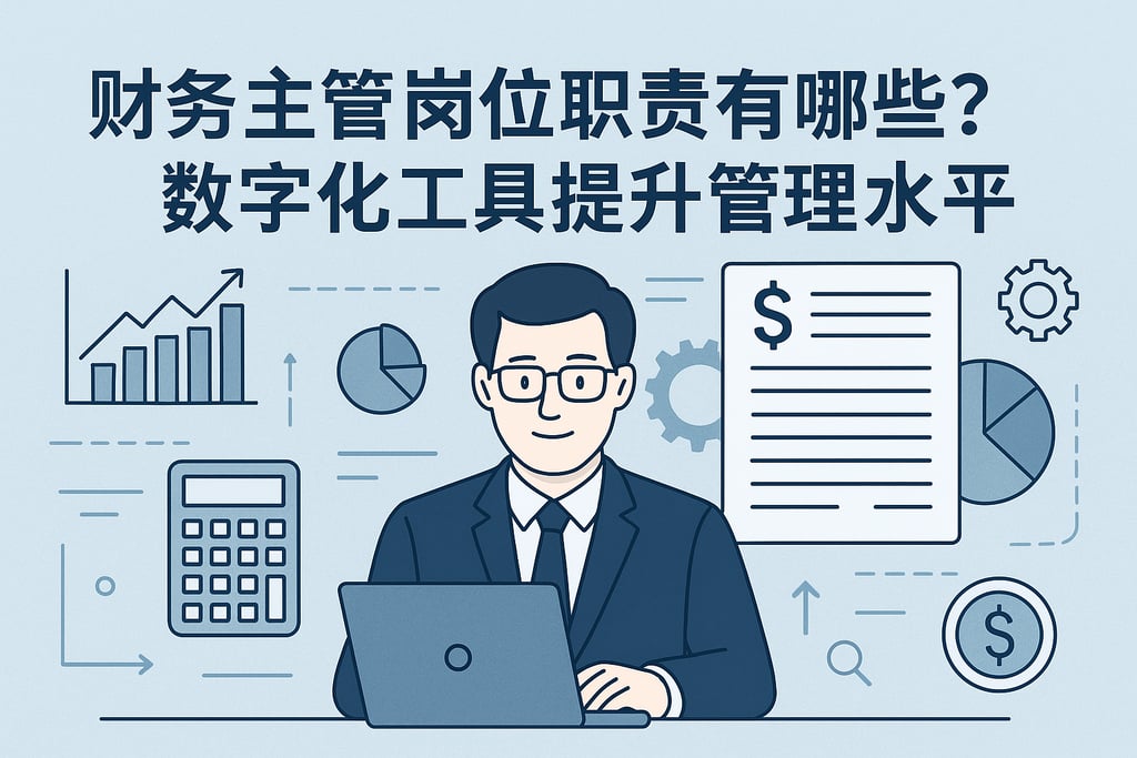 财务主管岗位职责有哪些？数字化工具提升管理水平