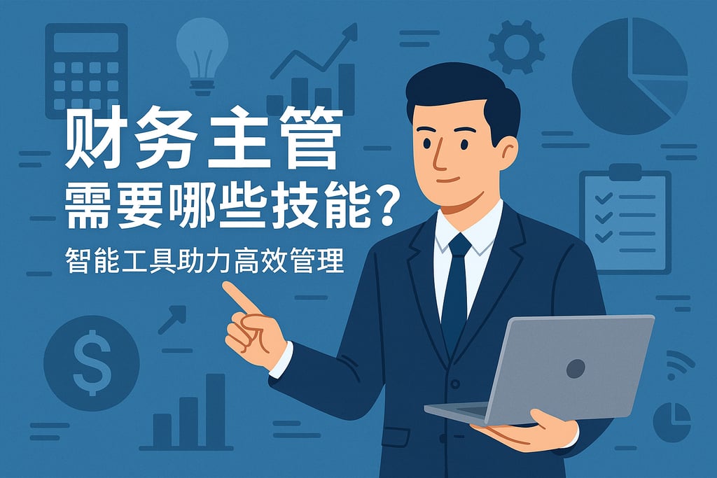 财务主管需要哪些技能？智能工具助力高效管理