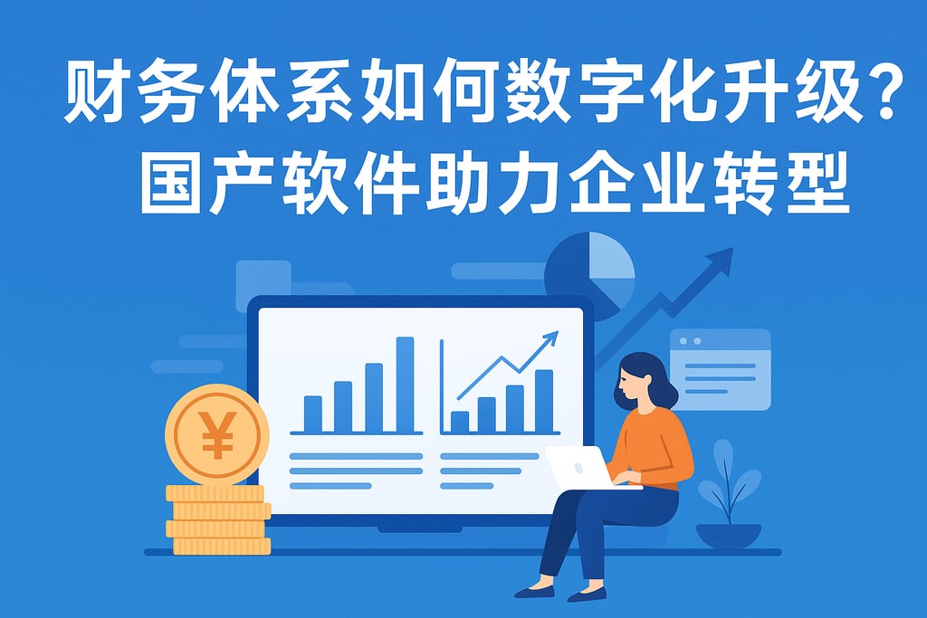 财务体系如何数字化升级？国产软件助力企业转型