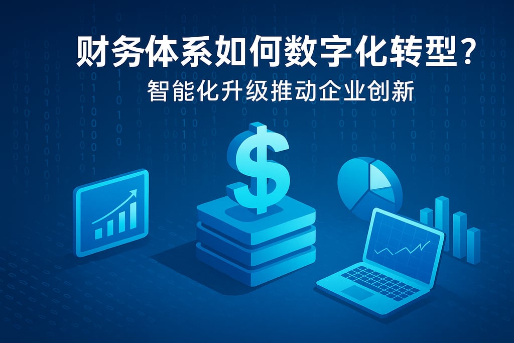 财务体系如何数字化转型？智能化升级推动企业创新