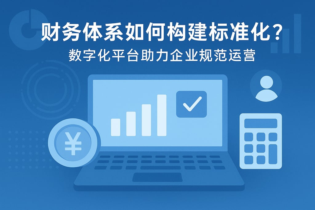 财务体系如何构建标准化？数字化平台助力企业规范运营