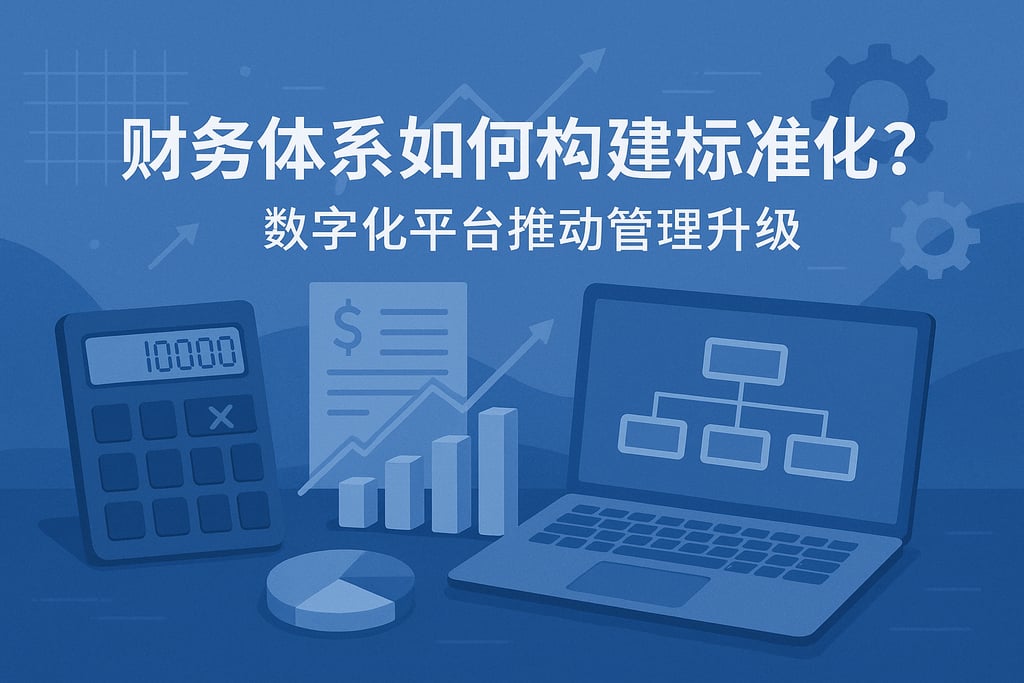 财务体系如何构建标准化？数字化平台推动管理升级