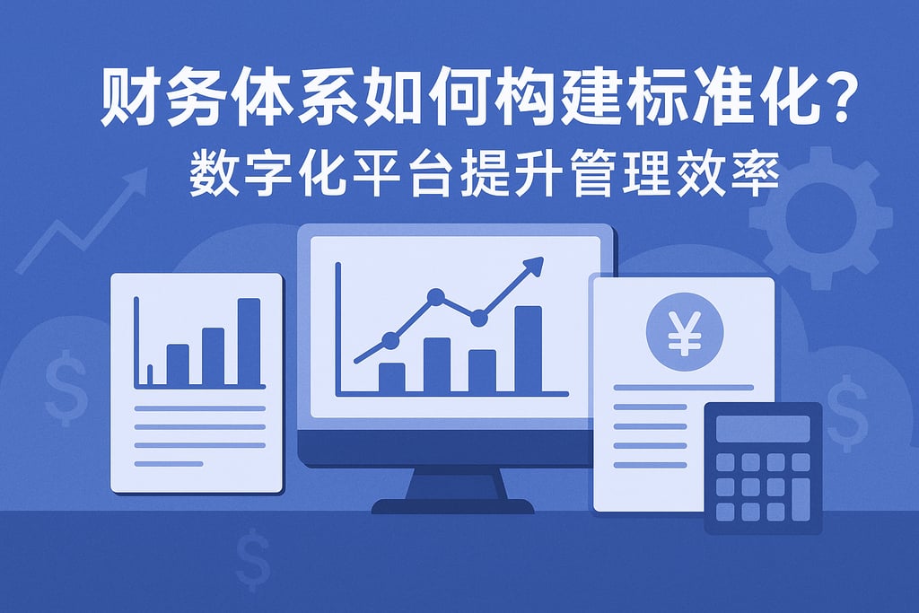 财务体系如何构建标准化？数字化平台提升管理效率
