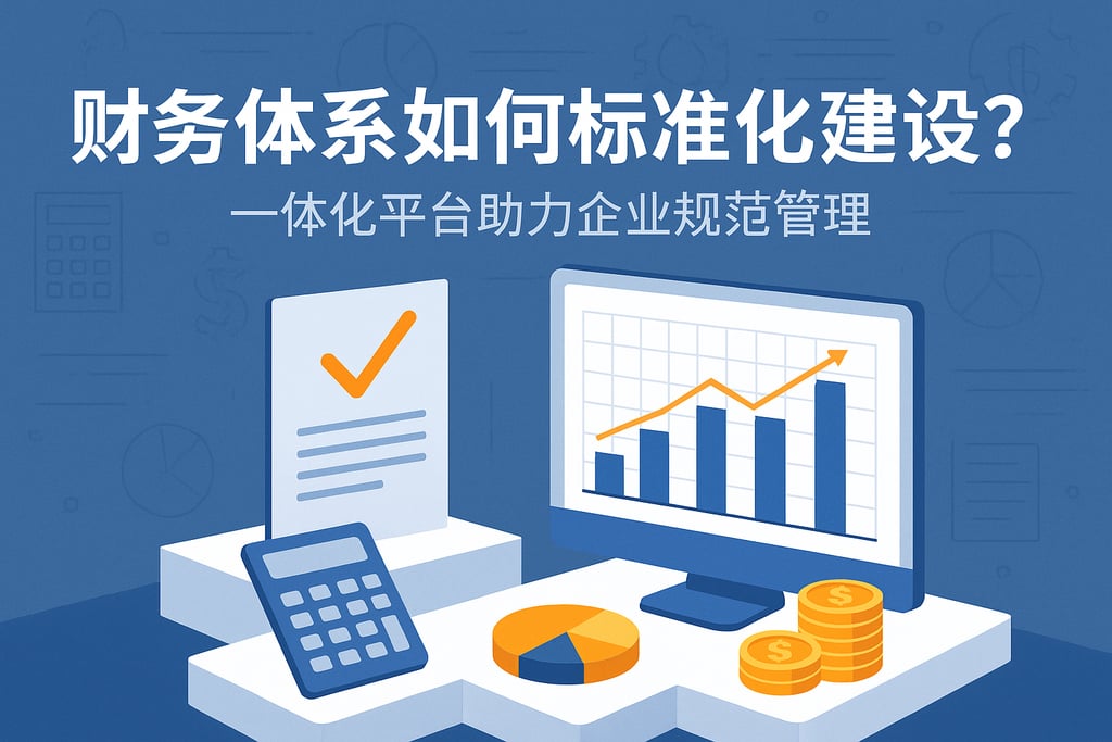 财务体系如何标准化建设？一体化平台助力企业规范管理