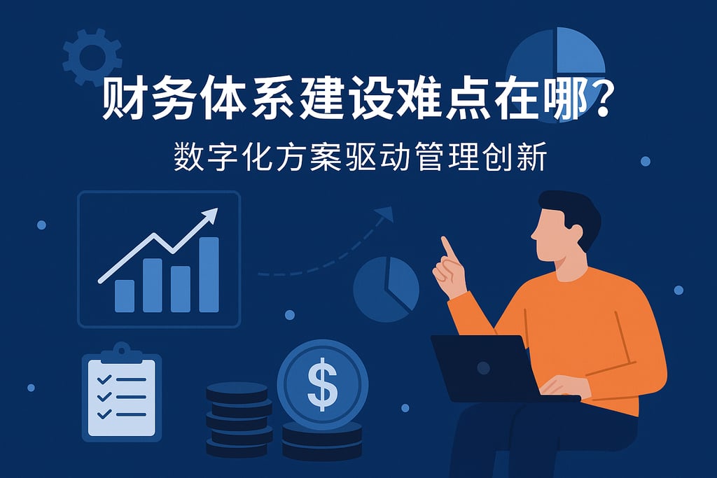 财务体系建设难点在哪？数字化方案驱动管理创新