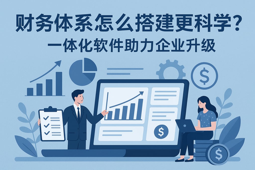 财务体系怎么搭建更科学？一体化软件助力企业升级