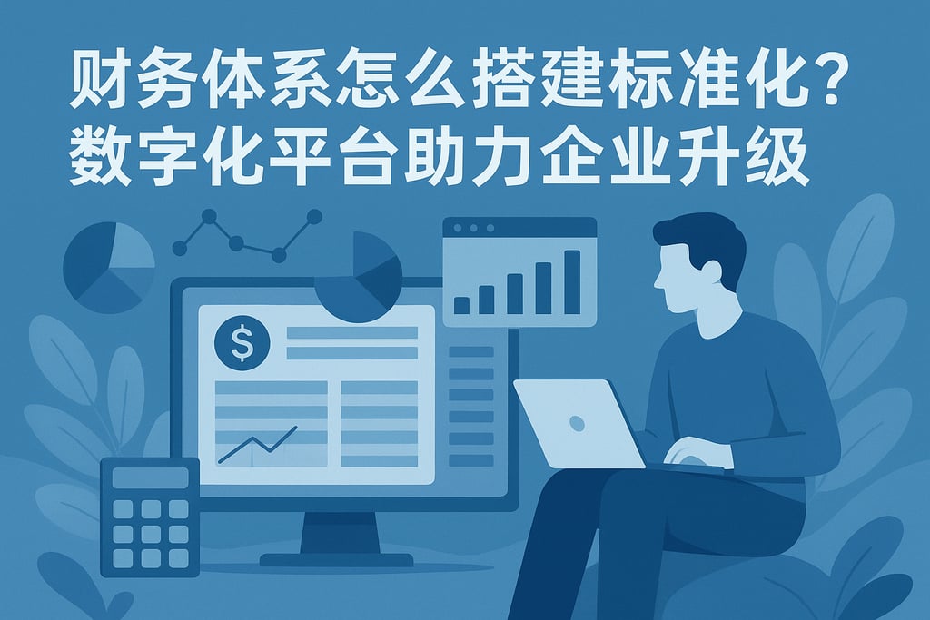 财务体系怎么搭建标准化？数字化平台助力企业升级