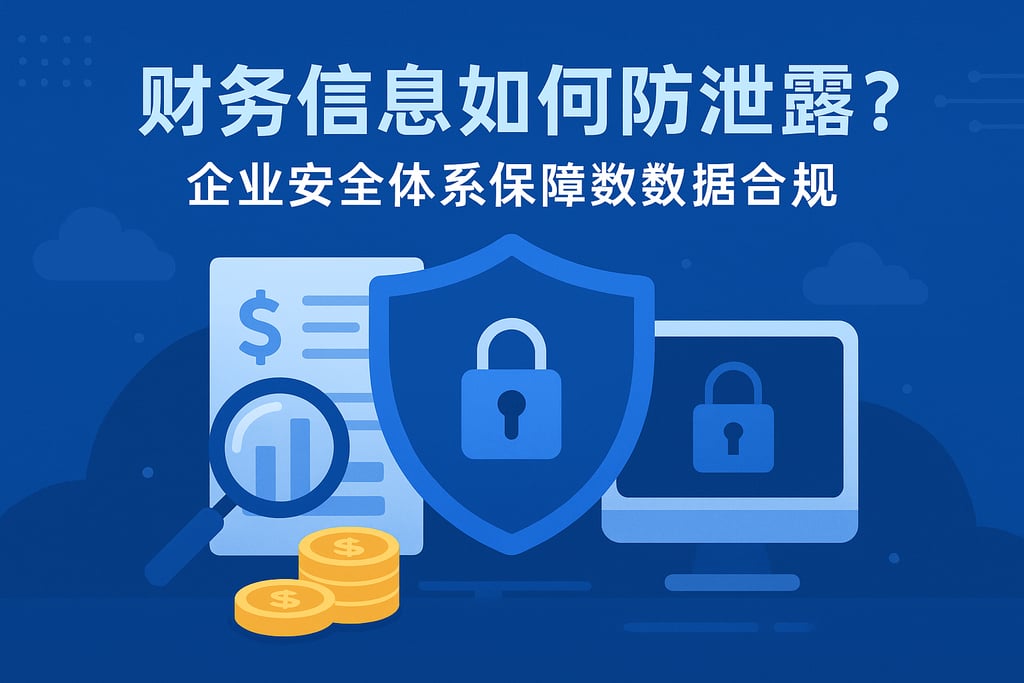 财务信息如何防泄露？企业安全体系保障数据合规