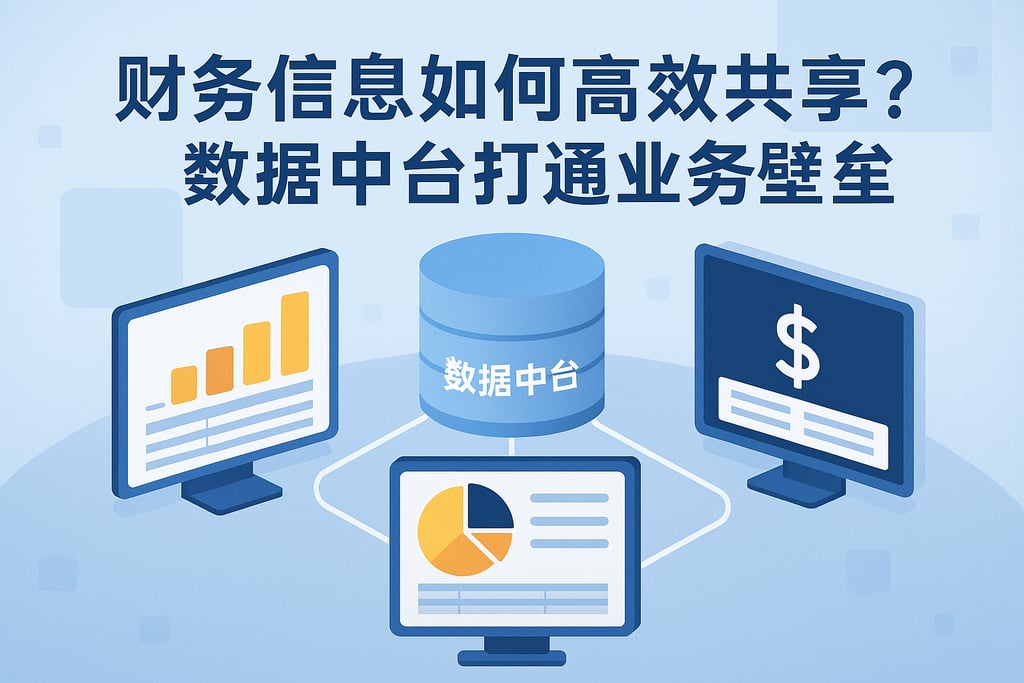 财务信息如何高效共享？数据中台打通业务壁垒