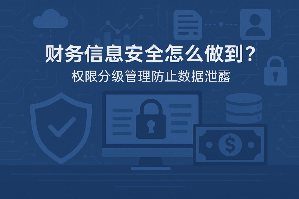 财务信息安全怎么做到？权限分级管理防止数据泄露