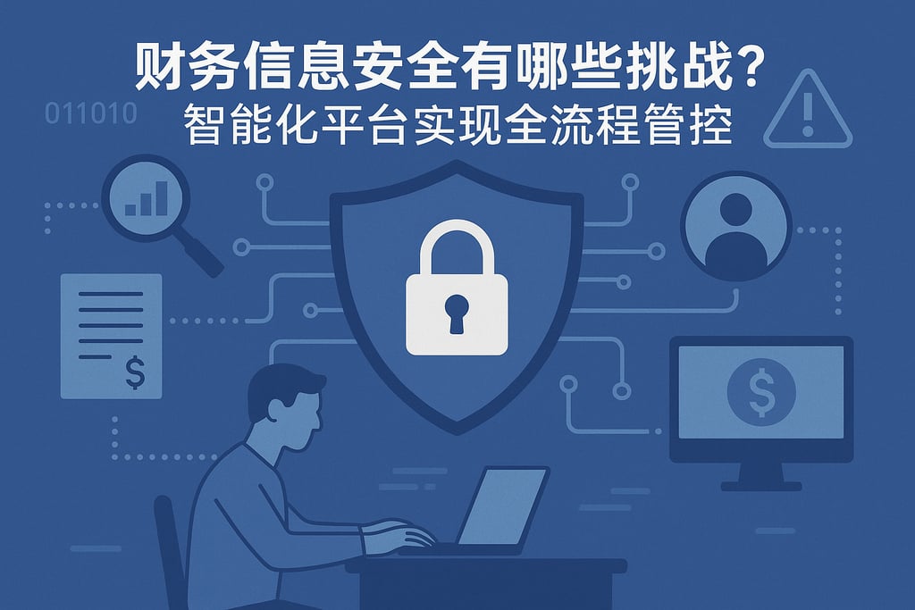 财务信息安全有哪些挑战？智能化平台实现全流程管控