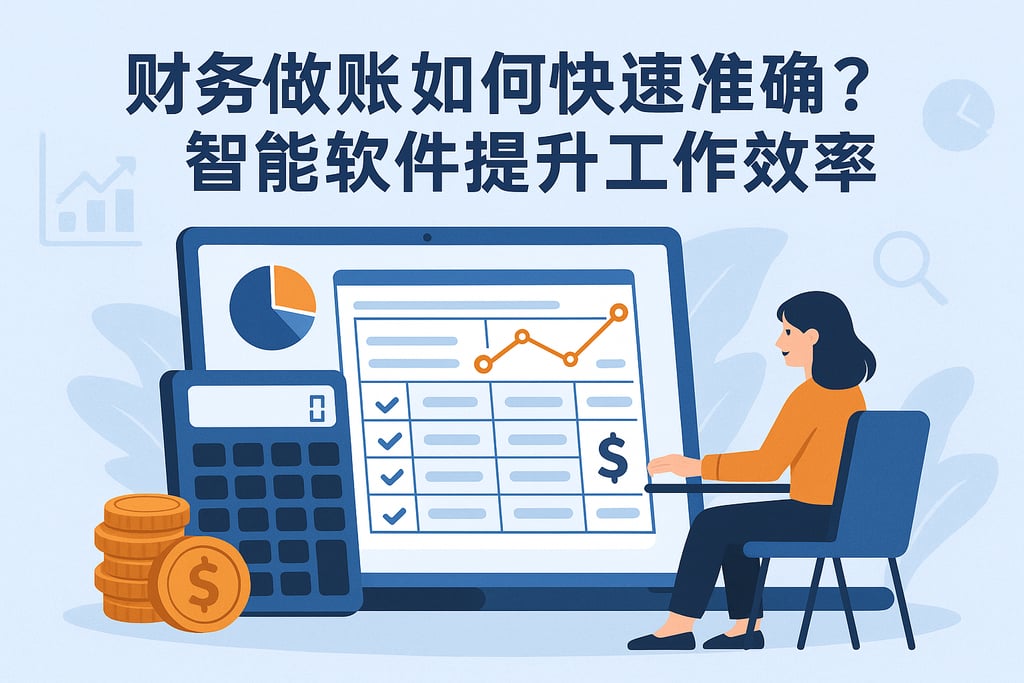 财务做账如何快速准确？智能软件提升工作效率