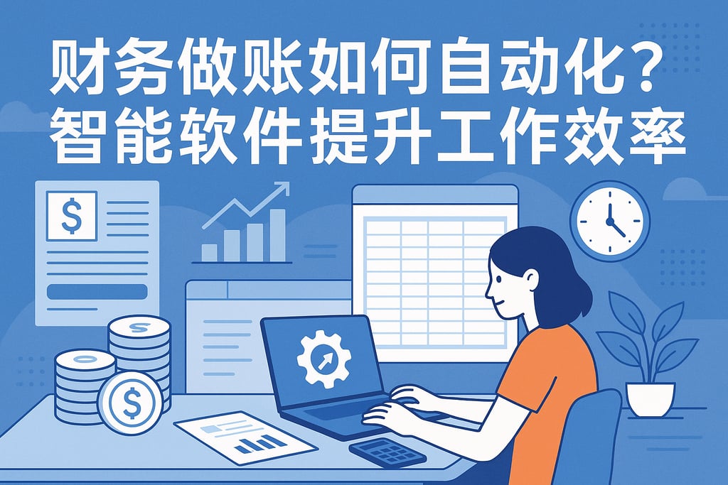 财务做账如何自动化？智能软件提升工作效率