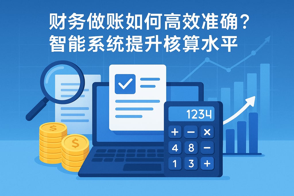 财务做账如何高效准确？智能系统提升核算水平