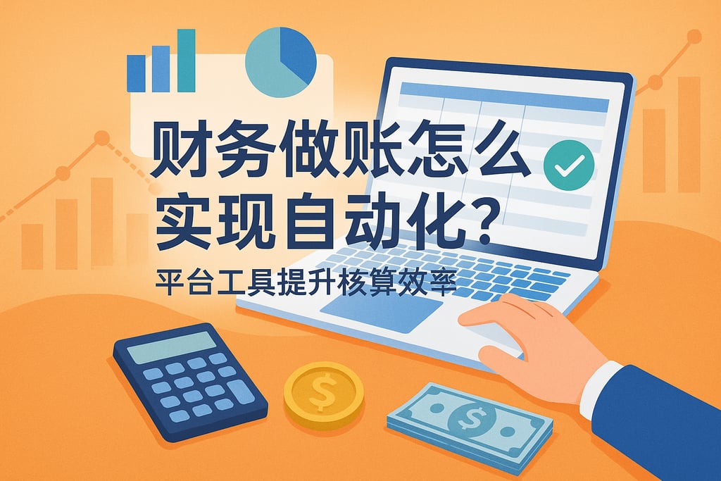 财务做账怎么实现自动化？平台工具提升核算效率