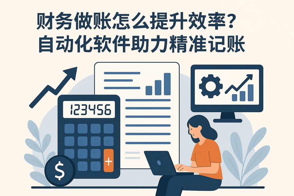 财务做账怎么提升效率？自动化软件助力精准记账