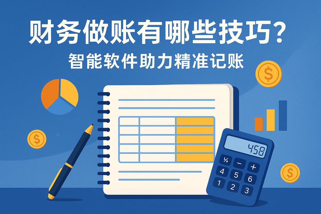财务做账有哪些技巧？智能软件助力精准记账
