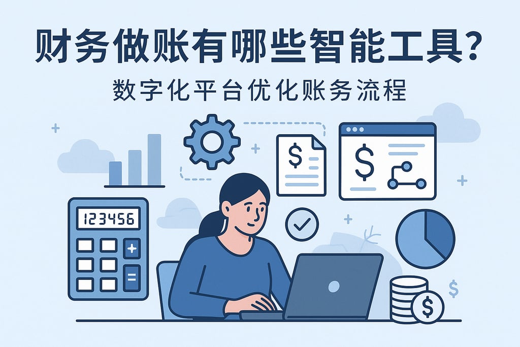 财务做账有哪些智能工具？数字化平台优化账务流程