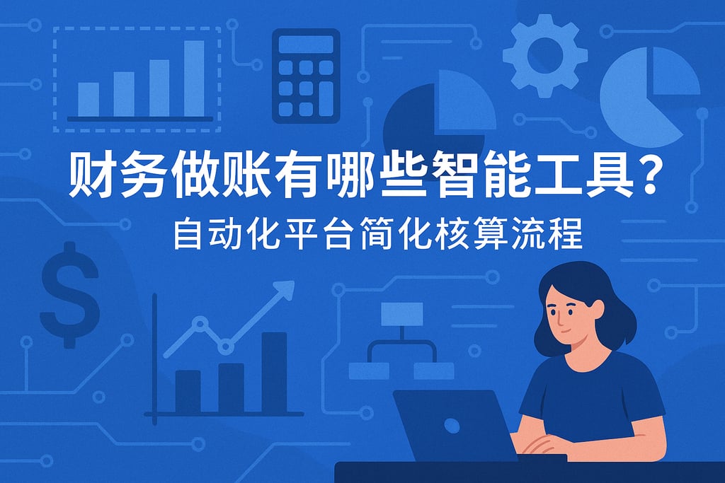 财务做账有哪些智能工具？自动化平台简化核算流程