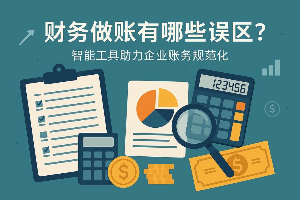 财务做账有哪些误区？智能工具助力企业账务规范化