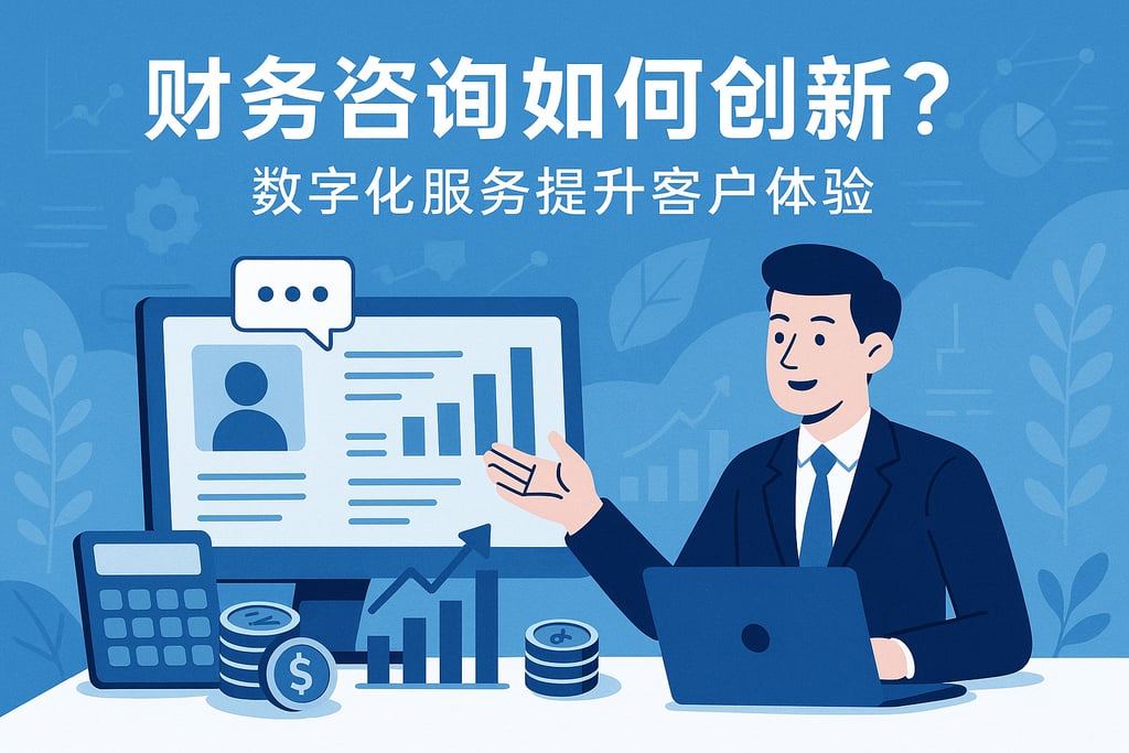财务咨询如何创新？数字化服务提升客户体验