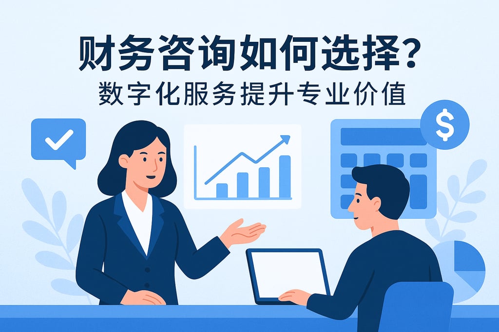 财务咨询如何选择？数字化服务提升专业价值