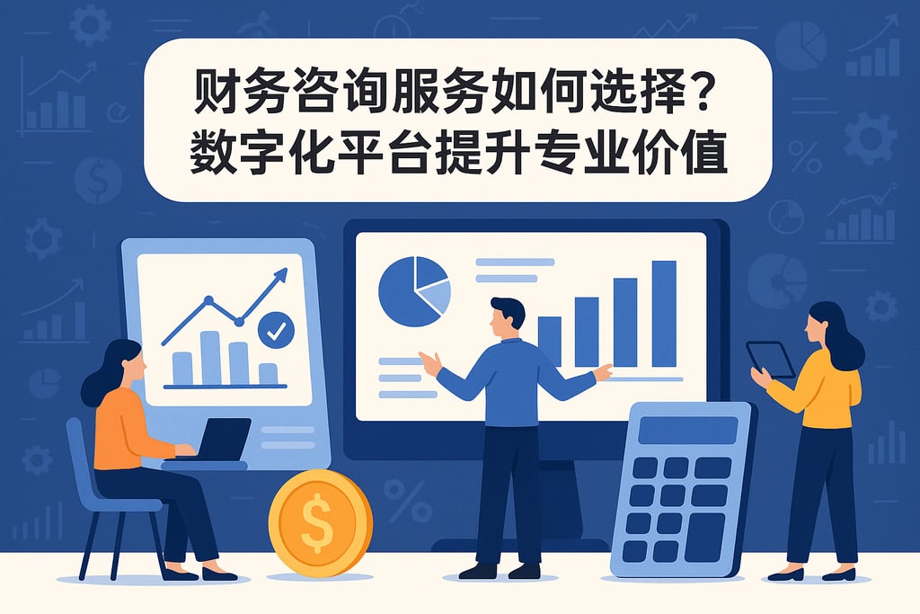 财务咨询服务如何选择？数字化平台提升专业价值