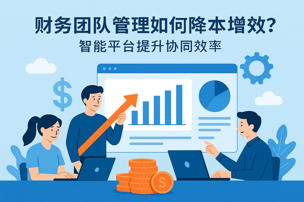 财务团队管理如何降本增效？智能平台提升协同效率