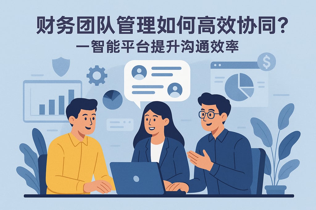 财务团队管理如何高效协同？智能平台提升沟通效率