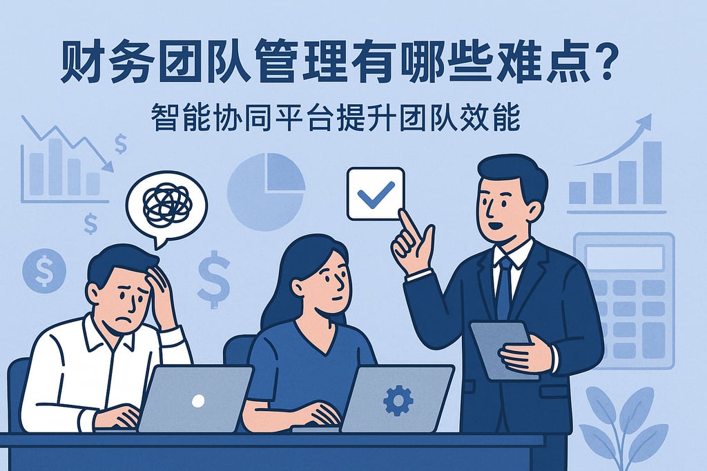 财务团队管理有哪些难点？智能协同平台提升团队效能