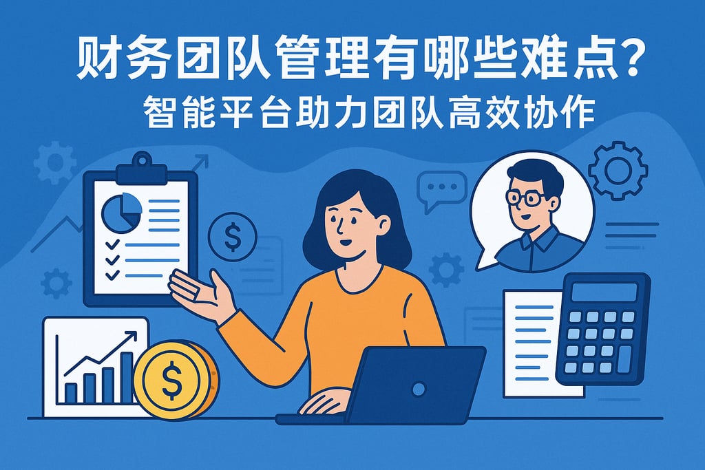财务团队管理有哪些难点？智能平台助力团队高效协作